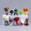10Pcs Anime Toy Story Action Figure Buzz Lightyear Woody Jessie Alien Kawaii Doll Collectible Model Toys Kid Christmas Gift PVC Poseable Articulated
