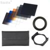9 In 1 ND 2 4 8 + Gradual ND4 Blue Orange Filter 49 52 55 58 62 67 72 77 82mm Kit for Cokin P Set SLR DSLR Camera Lens
