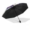 1pc Anime Character Inspired Outdoor Umbrella - Automatic Opening/Closing, Portable 3-Fold Design with 8-Bone Iron Frame - Perfect Gift for Fans, Trav