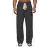 Mens Casual Cotton Linen Pants Elastic Waist Drawstring Summer Beach Pants Lightweight Loose Fit Yoga Trousers