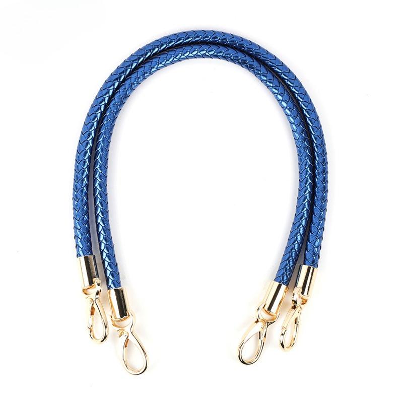 1 Stück Kunstleder PU Taschenriemen Taschengriff Arm Armriemen Zubehör, Schwarzer PU Gewebter Riemen Tasche Schulterriemen