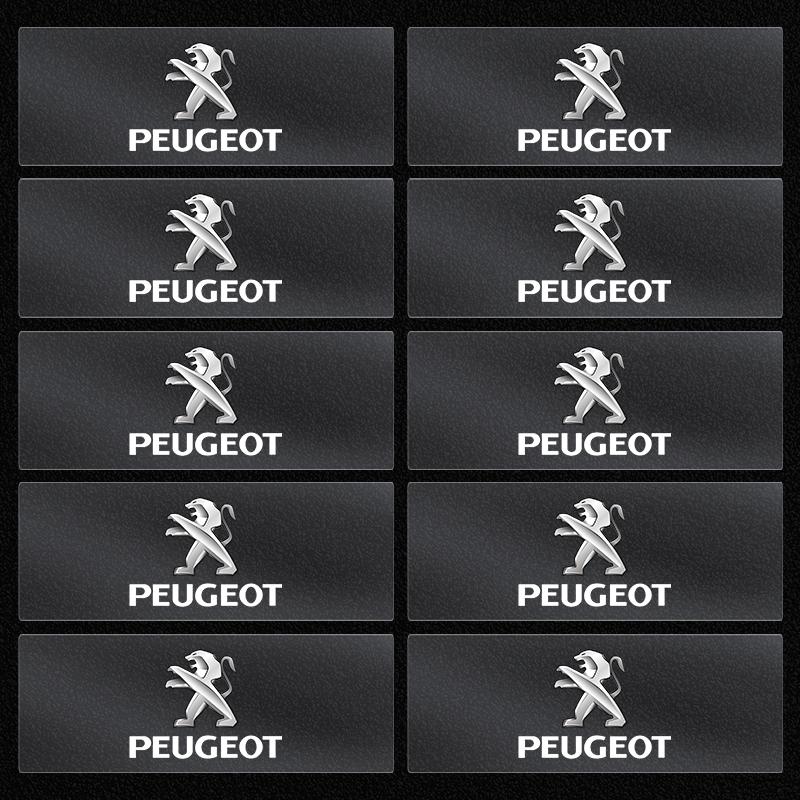 New Car Styling Interior Sticker Badge Decoration Accessories For Peugeot 206 207 208 306 307 308 508 106 107 108 2008 3008 5008