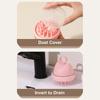 Silicone Shampoo Head Scalp Massage Brush Silicone Body Brush Hair Washing Comb Bath Spa Shower Brush Add Liquid Bathing Brush