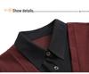 2025 Spring/Fall Two-Piece Collar Long Sleeve Top for Middle-Aged and Elderly Women
