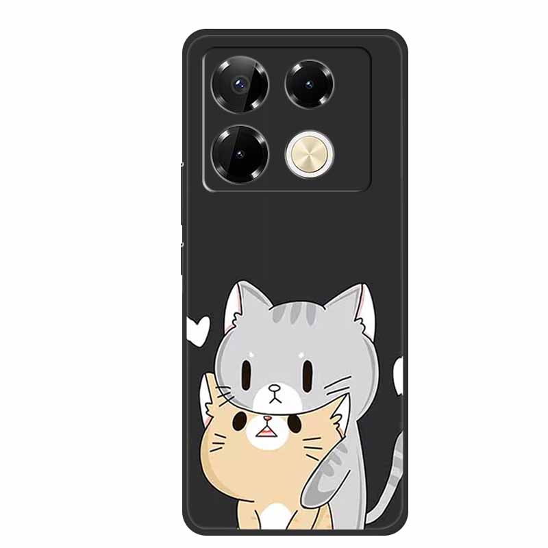 Case For Infinix Note 40 Pro 4G TPU Soft Silicone Back Cover for Infinix Note40 Phone Cases X6850 X6853 Original Colorful Capa