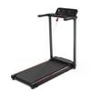 Folding treadmill for home use up to 12 km/h, with LED display, APP