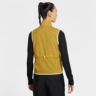 Nike ACG Running Gilets Women's Brown Coal/Light Lime/Dust Photon/Moun