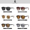  Ins Popular Fashion Square Sunglasses Women Retro Rivets Black Tea Shades UV400 Men Sun Glasses