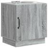Nightstand Gray Sonoma 43 x 34.5 x 47 cm Engineered Wood