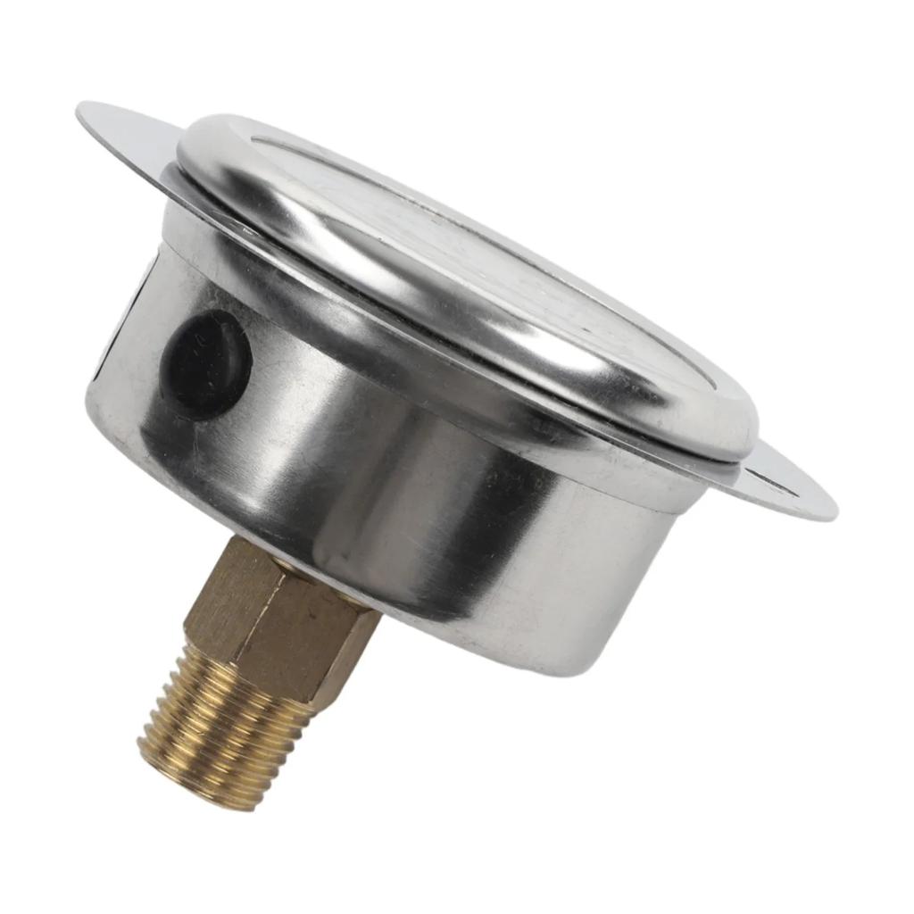 14PT Axial Pressure Gauge with Shock Resistant Edge 0 250KG Oil Pressure Measuring Instrument for Factory and Workshop Use
