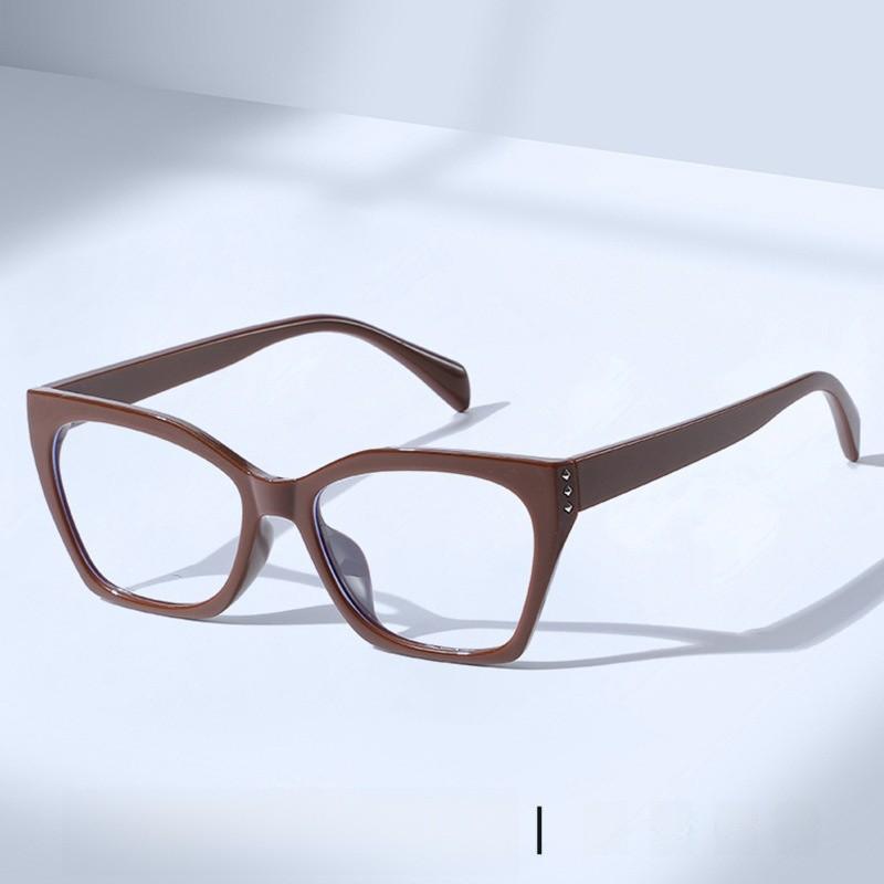 Vintage Cat Eye Blue Light Blocking Glasses For Women With Pc Lenses And Fashionable Geometric Frame