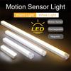 Lumină de noapte LED 10/20/30/50CM Senzor de mișcare USB Reîncărcabil Ultrasubțire Dulap fără fir Dulap de bucătărie Lumină de noapte