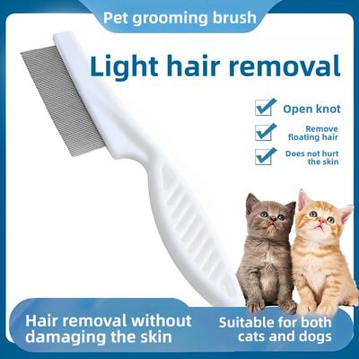 Flea-proof Fine-tooth Pet De-shedding Comb