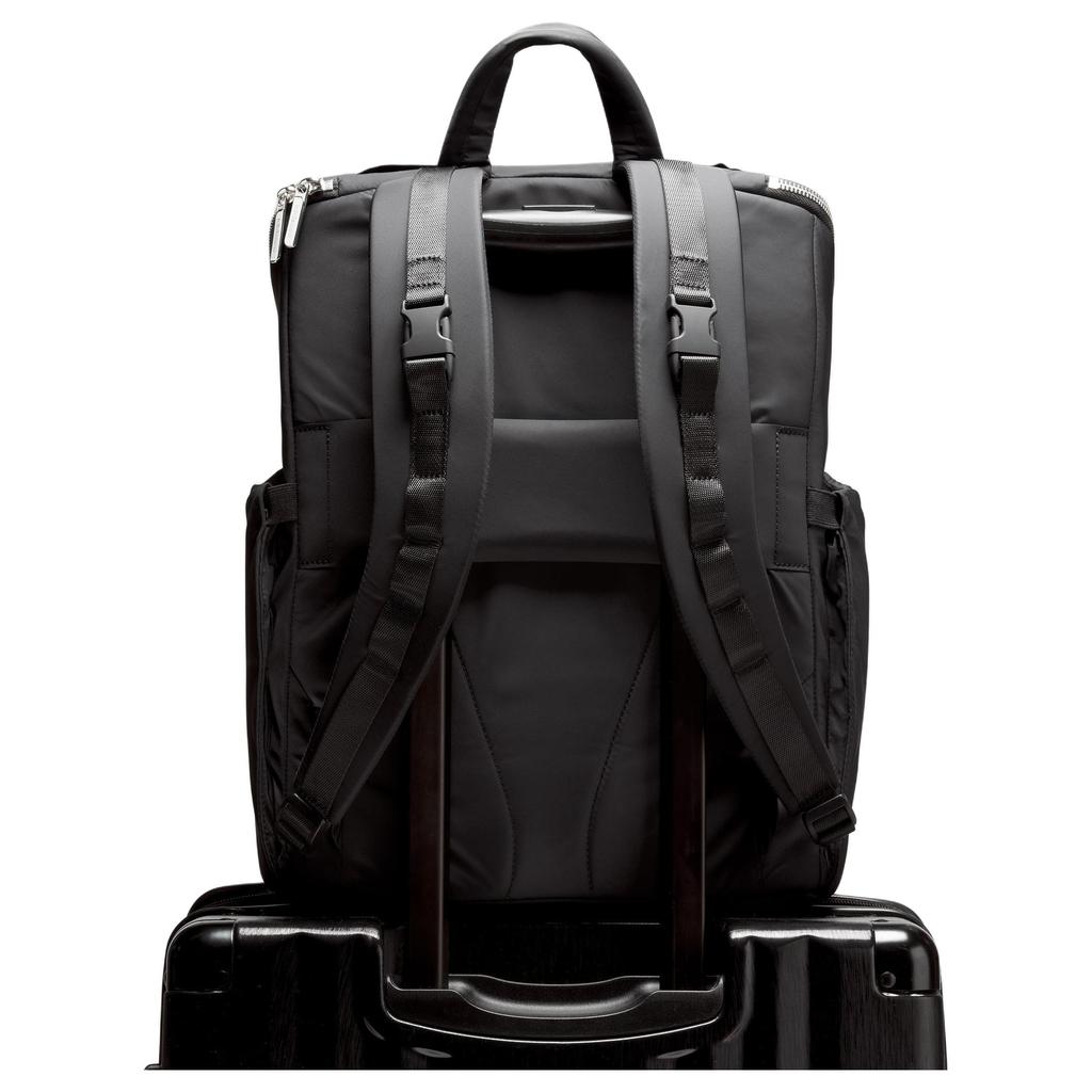 Lululemon Neuer Elternteil 17L Mode Vielseitig Große Kapazität Abnehmbare Kleine Tasche Polyester Nylon Rucksack Unisex Rucksack Schwarz LU9BJZS-060155