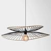 "Alara" Wire Suspension In Black Metal Diameter 70 Cm Atmosphera