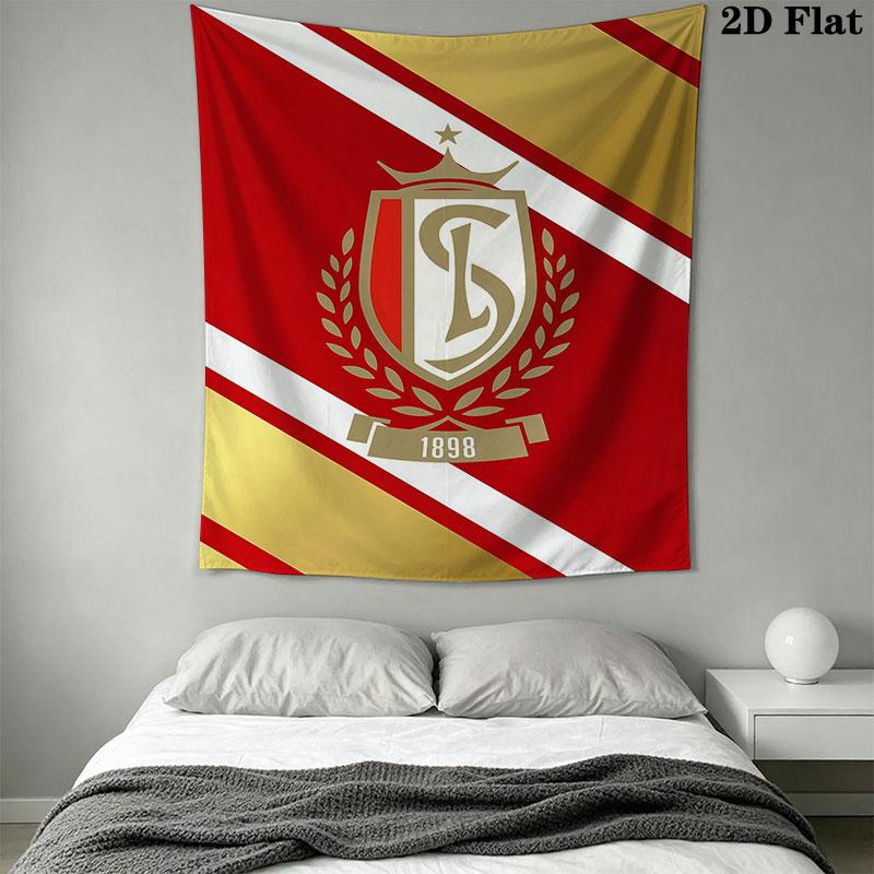 Standard Liège logo Wall Hanging Printed Fabric Blanket Decorative Tapestries for Bedroom Living Room Home Decor