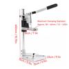 Aluminum Alloy Bench Drill Stand Adjustable Universal Drill Press  Workbench Repair