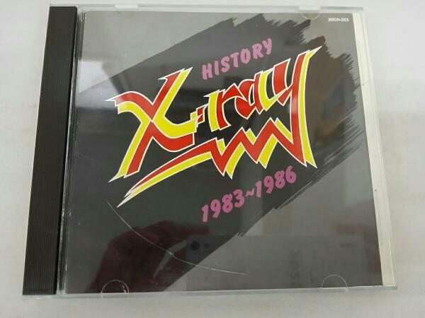 

CD X RAY - History 1983-1986 30CH201 Continental 1986 Japan Rock Used