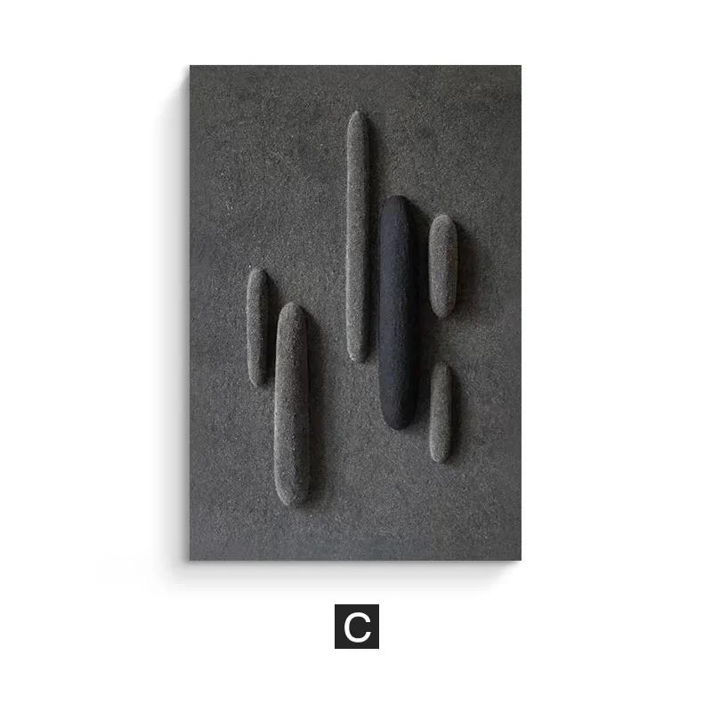 

Sandstone Texture Wall Hanging Decorative Paintings Living Room Decoration Background Display Ornaments 3D Relief Wall Picture 20x30cm