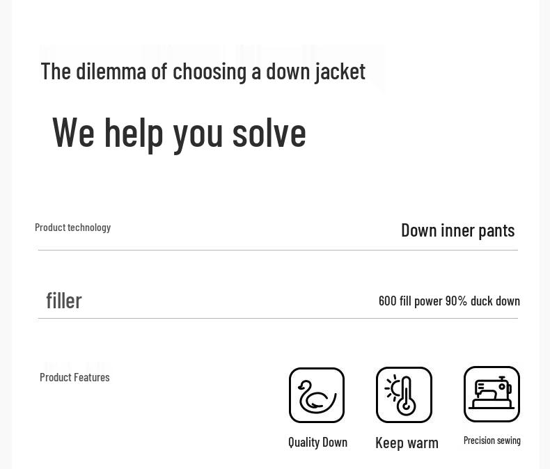 Xuezhongfei Men's Winter Duck Down Pants