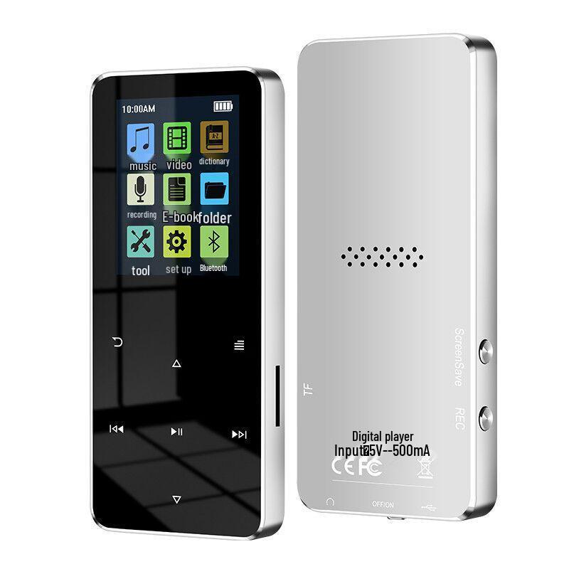 MP3/MP4 Metal Touch Bluetooth Student Music Player & E-Reader