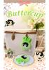 Powerpuff Girls Bunny Costume Mini Shoulder Bag with Bubble Earphone Case & Plush Pendant