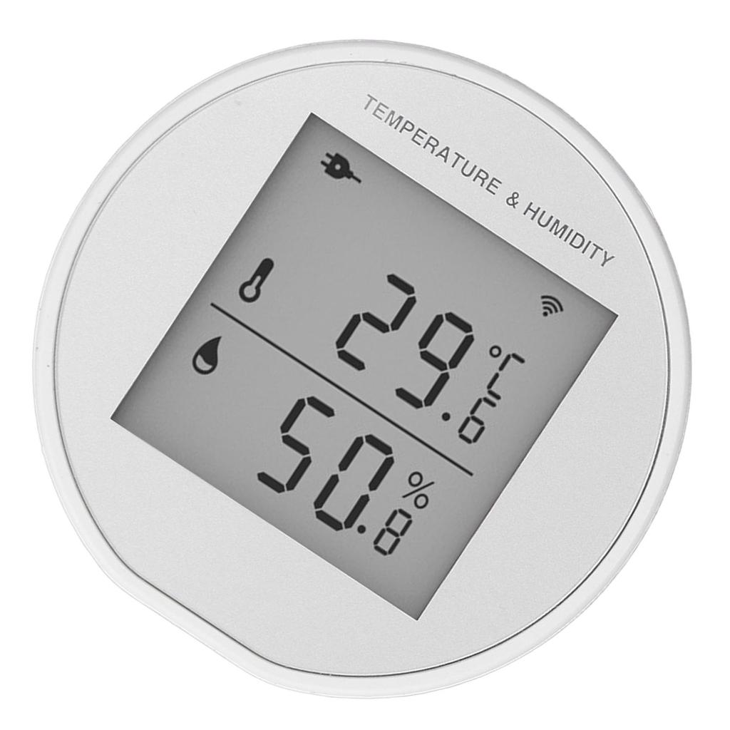 Indoor Temperature Humidity Sensor Smart Room Digital Hygrometer with Clear Screen for Garage