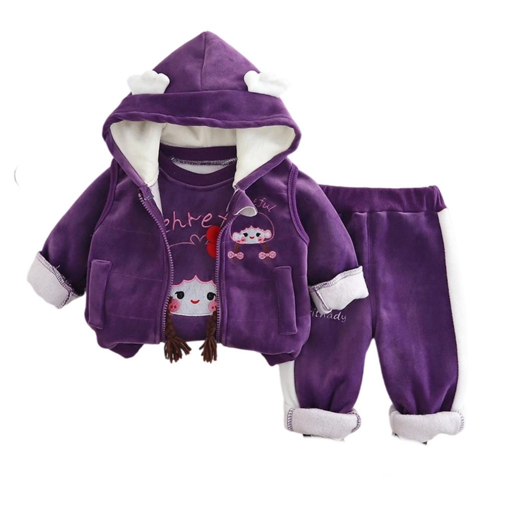 Kids Casual Long-Sleeve Set, Comfortable Daily Wear Outfits