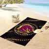 Broncos Soul Print Beach Towel, Large Soft Quick Dry Towel for Beach Camping Swimming