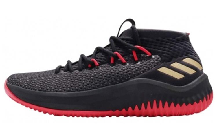 Adidas Dame 4  Black Scarlet Gold  CQ1422 42