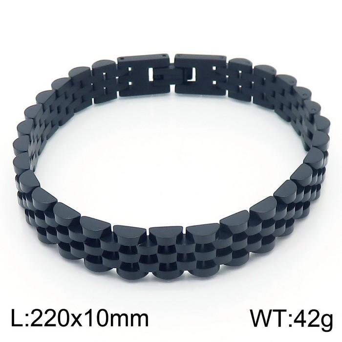Kalen 9/10/15mm Golden Watch Strap Stainless Steel Bracelet For Men Women High Polished Bangle Party Holiday Jewelry Gifts