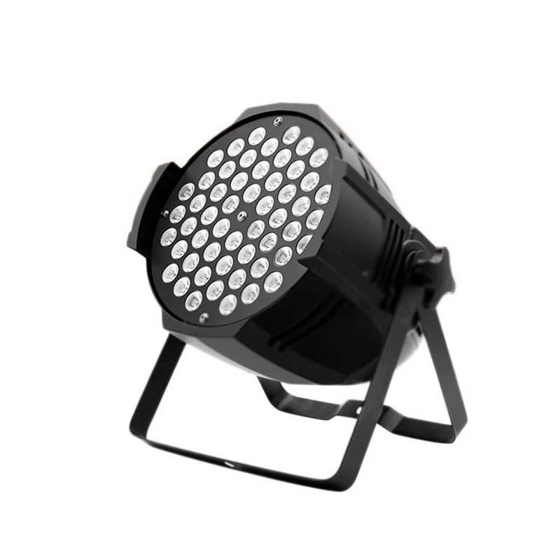 54-Piece 3W Full Color LED Stage Lights for Weddings and Events