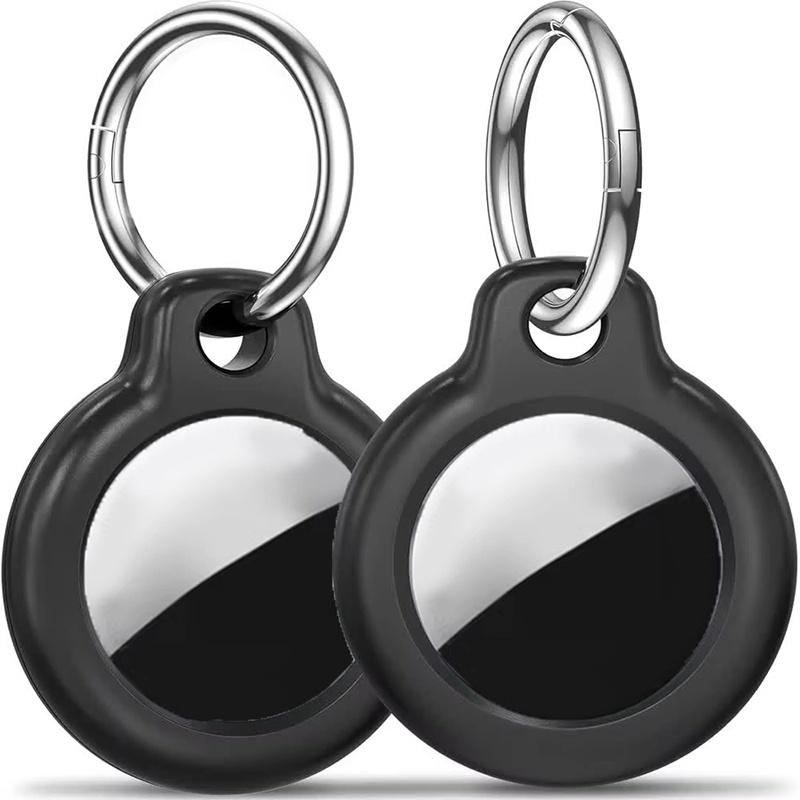 For Apple Airtags Soft Holder Anti Lost Tracker Accessories For Apple Air Tag Case For Tracker Keychain Cover Luggage Key Cover
