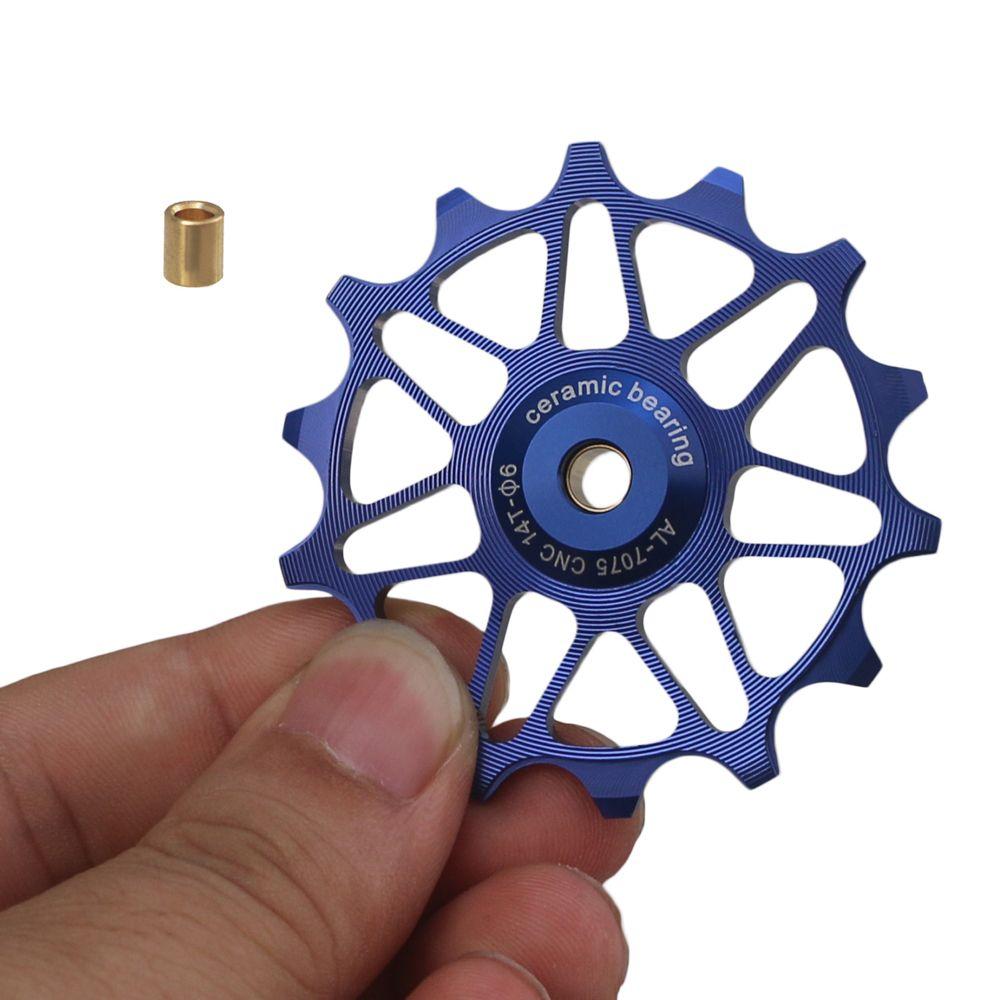 Part Ceramic Pulley Rear Derailleur Road  Bike Bearing Rear Derailleur Pulley MTB Ceramic Bearing