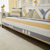 Summer Cooling Sofa Cover Quilted with Latex Anti-Slip Sofa Slipcovers for Living Room Furniture Protector Sofa Towel