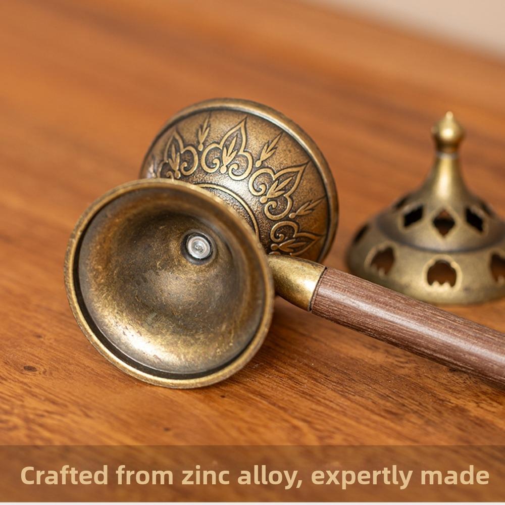 Rotating Incense Holder Retro Style Handheld Stove New Incense Censer  Meditation
