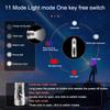 USB Rechargeable Mini Camping Lantern S11 - Magnetic Strong Light Flashlight