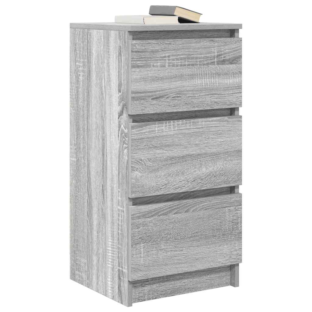 Sideboard Gray Sonoma 37.5 x 35 x 76 cm Particleboard