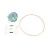 Knitting Loom Set Circular Home Knitter Machine Kit with Colorful Wool for Coasters Hats Bags Crafts