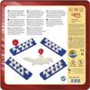 Jeu De Société - CAYRO - Dominos Triangulaires En Boite Métal - Mixte - Beige - A Partir De 3 Ans