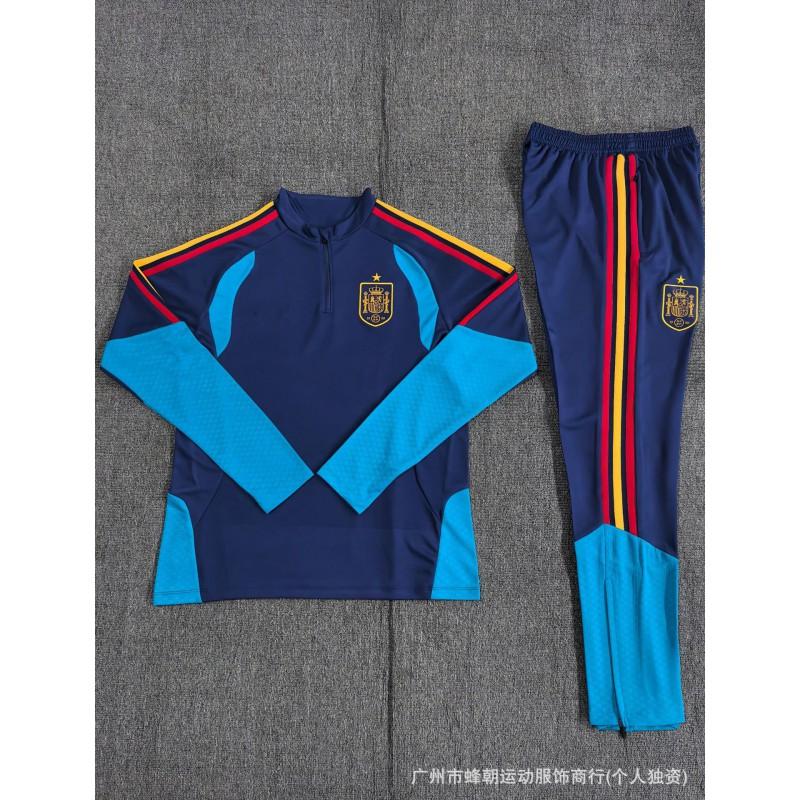 Men Women Long Sleeve Football Training Suit Winter Soccer Warm-Up Kit Performance Sportswear