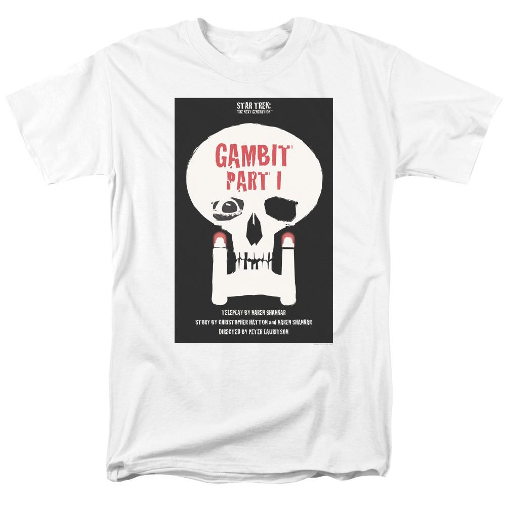 Star Trek - Tng Season 7 Episode 4 - Adult Unisex Short Sleeve T-Shirt - White 3XL