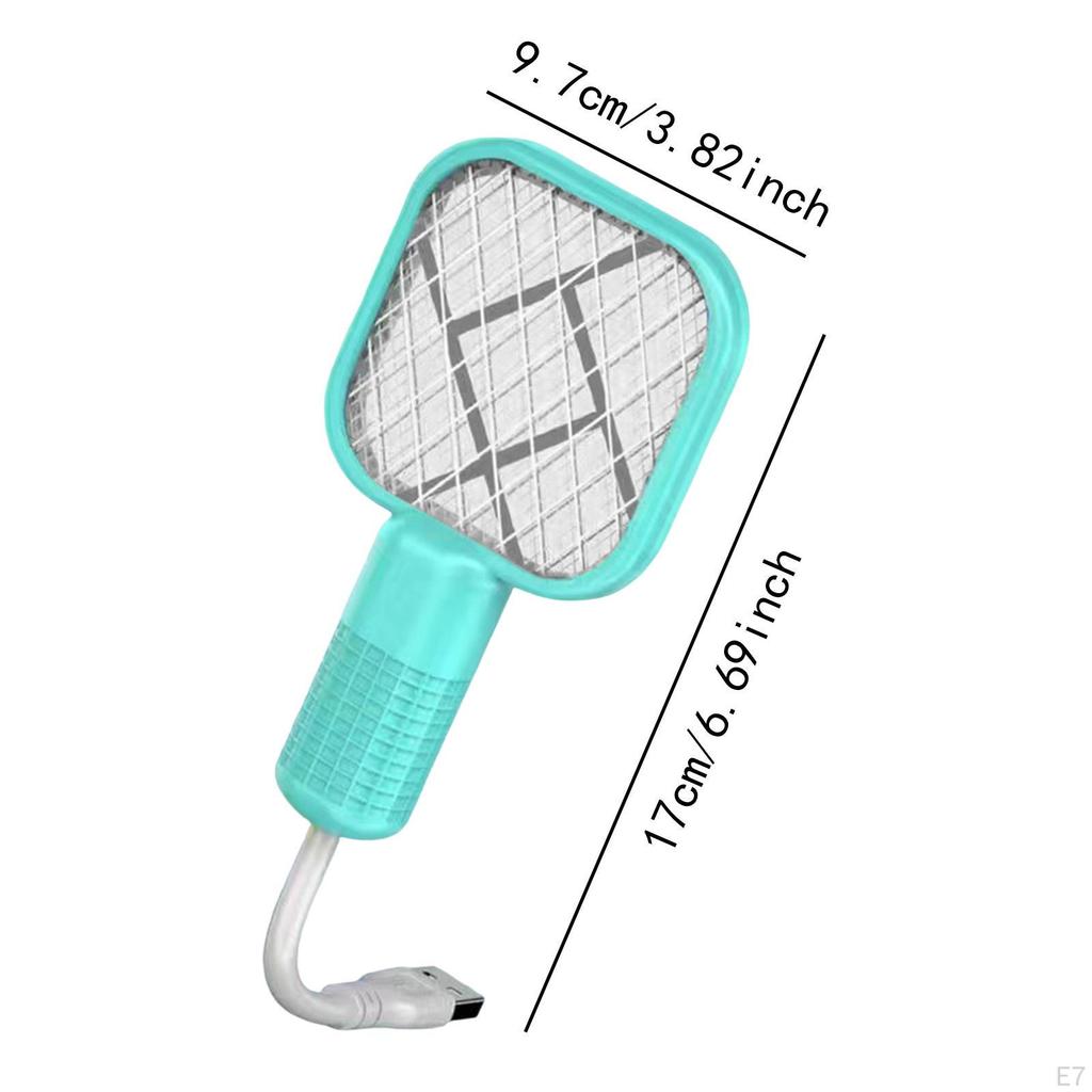 Mini Fly Zapper Racket Electric Killer for Camping Bedroom Trips