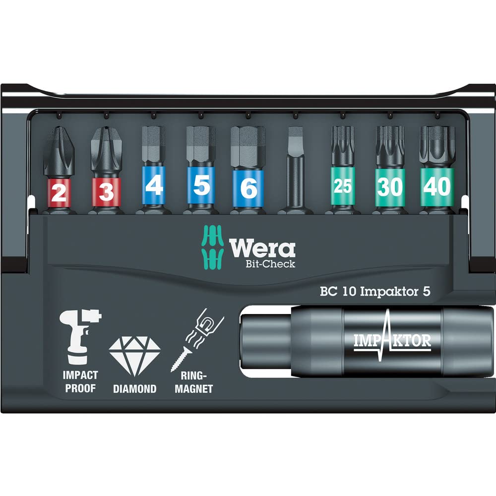 

Wera Wera Impactor Bit Check Japanese Specification 057689
