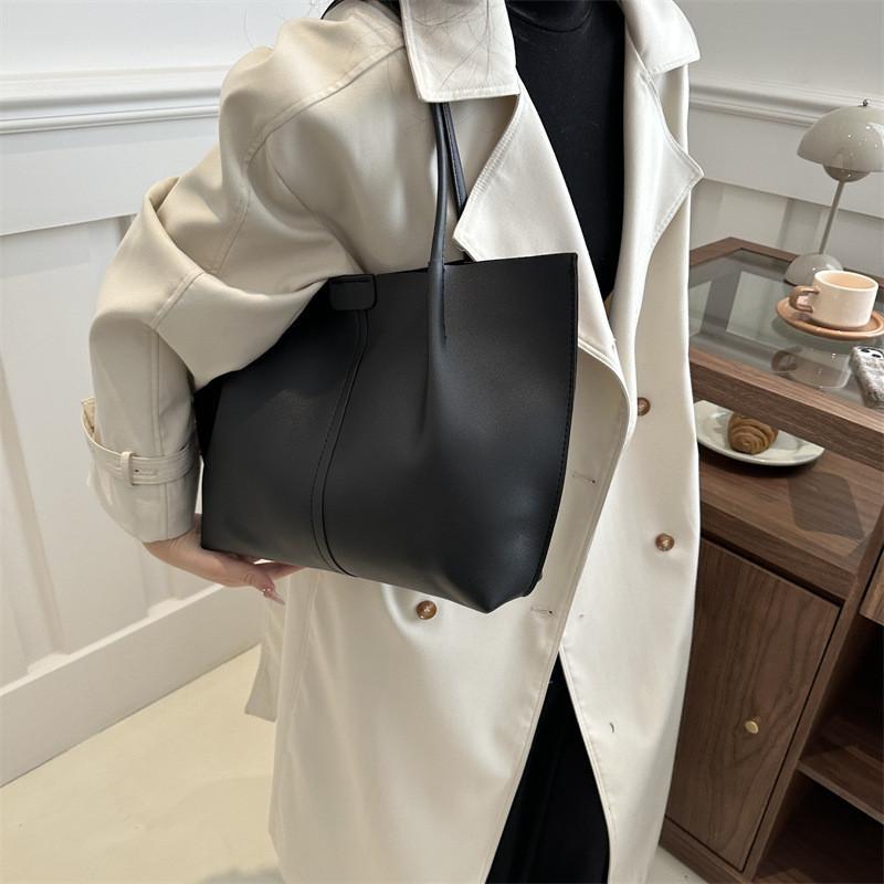 Wholesale Fashion Trend Large Capacity Mother Tote Bag Women Bags Spring New Basic Underarm Shoulder Bag