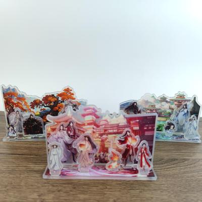 Anime Heaven Officials Blessing Akrylový stojan Akční figurka Mo Dao Zu Shi Model Dekor na stůl