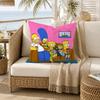 SSimpsons Cartoon Pillow Case for Sofa Living Room Home office Decor Protective Cover