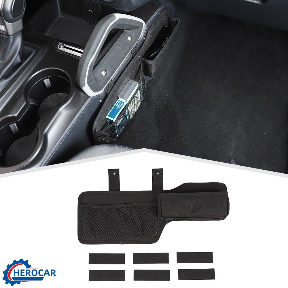 Car Gear Shift Storage Bag Organizer Tray Phone Holder Cover For Bronco +