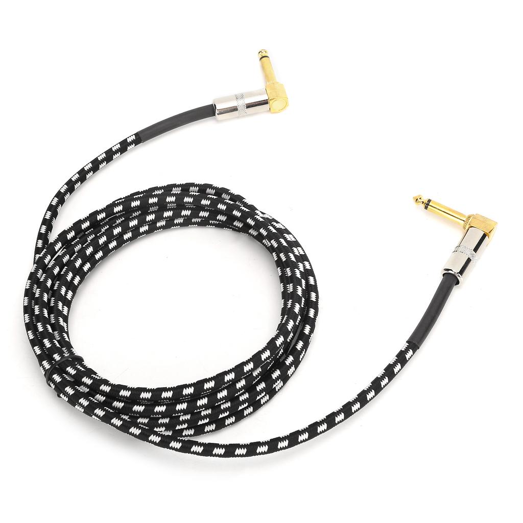JORINDO Guitar Audio Cable 6.35mm Amp Cord 1 4in Instrument Connection Line 3 m 9.8ftJD6213