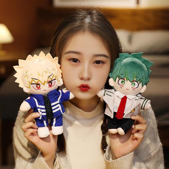 My Hero Academia Plush Toy 20cm Anime Character Dolls with PP Cotton Filling Soft Anime Stuffed Animals for Decor And Gifts
